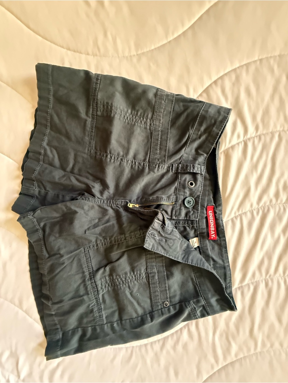 UNIONBAY Women's Navy Cargo Shorts